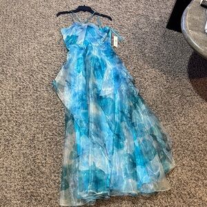 Eliza J Blue Maxi Dress